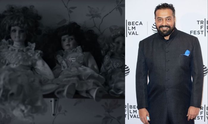 लेफ्ट में अनुराग कश्यप वाले पार्ट का एक सीन. राईट में अनुराग कश्यप.