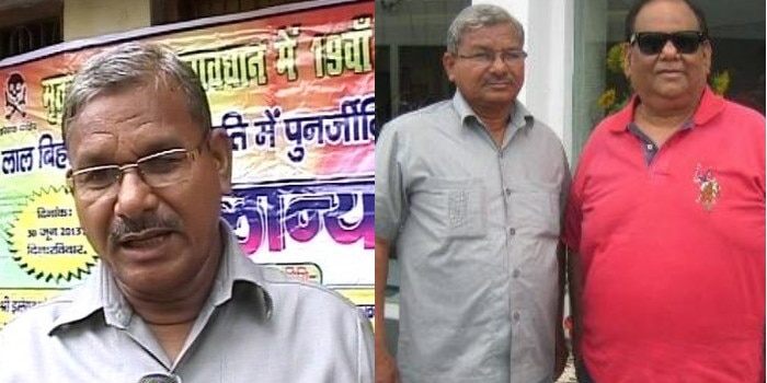 डायरेक्टर सतीश कौशिक के साथ लाल बिहारी. Lal