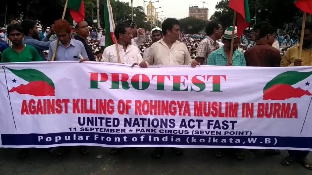 Pfi Against Killing Of Rohingya Muslims In Burma