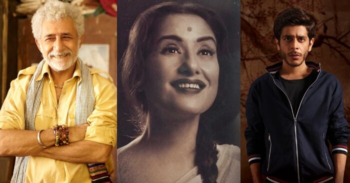 'इश्किया' के एक सीन में नसीर, 'संजू' में मनीषा और 'मेड इन हेवन' से शशांक.