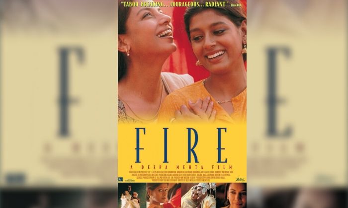 फायर मूवी का पोस्टर. मूवी जिसके विरोध में शिवसेना मुंबई की सड़कों पर उतर आई थी. फायर मूवी का पोस्टर. मूवी जिसके विरोध में शिवसेना मुंबई की सड़कों पर उतर आई थी.
