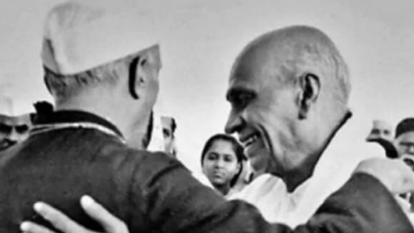 पंडित जवाहर लाल नेहरू और सरदार पटेल. Nehru And Patel