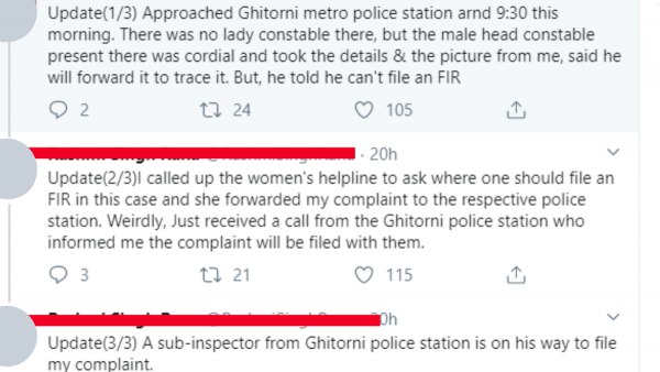 पुलिस से शिकायत की. Seema Tweet 3
