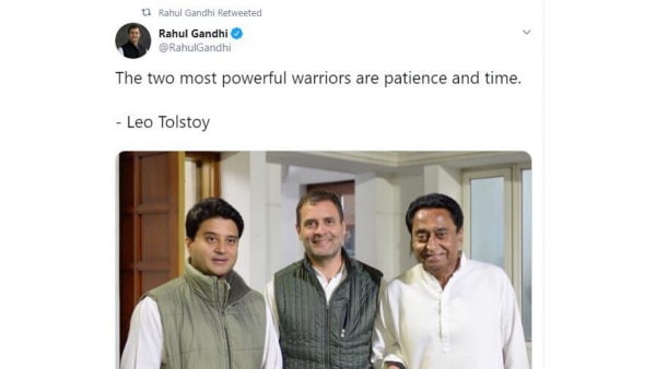 13 दिसंबर 2018 का ट्वीट. Rahul Gnadhi