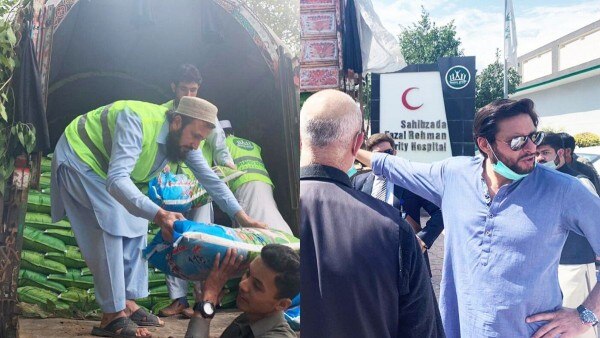 Shahid Afridi Foundation के जरिए लोगों की मदद कर रहे हैं Shahid Afridi (फोटो ट्विटर/शाहिद अफरीदी से साभार) Shahid Afridi Foundation 1200