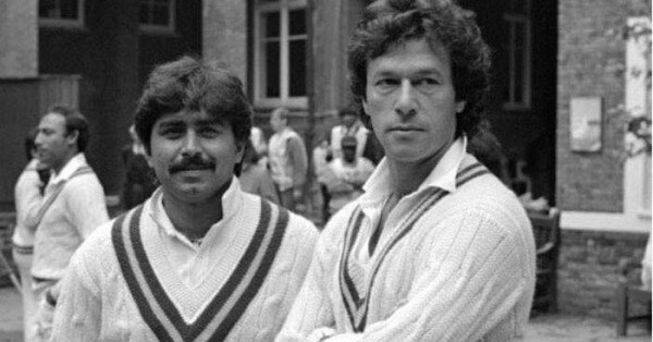 इमरान खान और जावेद मियांदाद. फोटो: Javed Miandad FB Imran Javed New