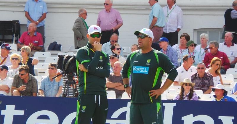 Michael Clarke बाद में Australia Captain और Darren Lehmann कोच बने (क्रिकेट एयू से साभार) Michael Clarke Darren Lehman 800