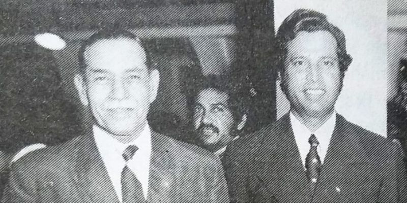 Mohammad Hanif के साथ Saeed Ahmad, सईद तबलीग़ी जमात में काफी आगे तक गए (फोटो क्रिकेट थ्रिल्स से साभार) Saeed Ahmad Mohammad Hanif 800