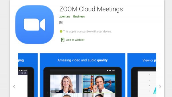 फोटो: गूगल प्ले स्टोर | ज़ूम Zoom App