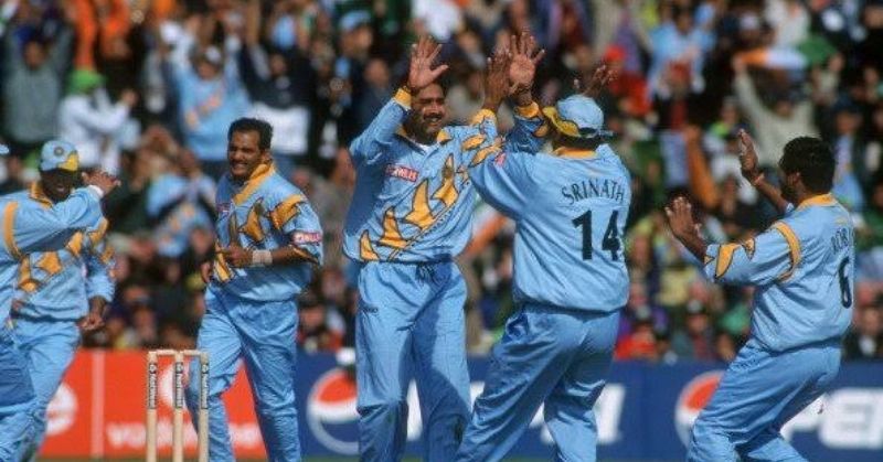 Anil Kumble ने इस मैच में दो अहम विकेट निकाले थे (ट्विटर से साभार) Anil Kumble 99 World Cup 800