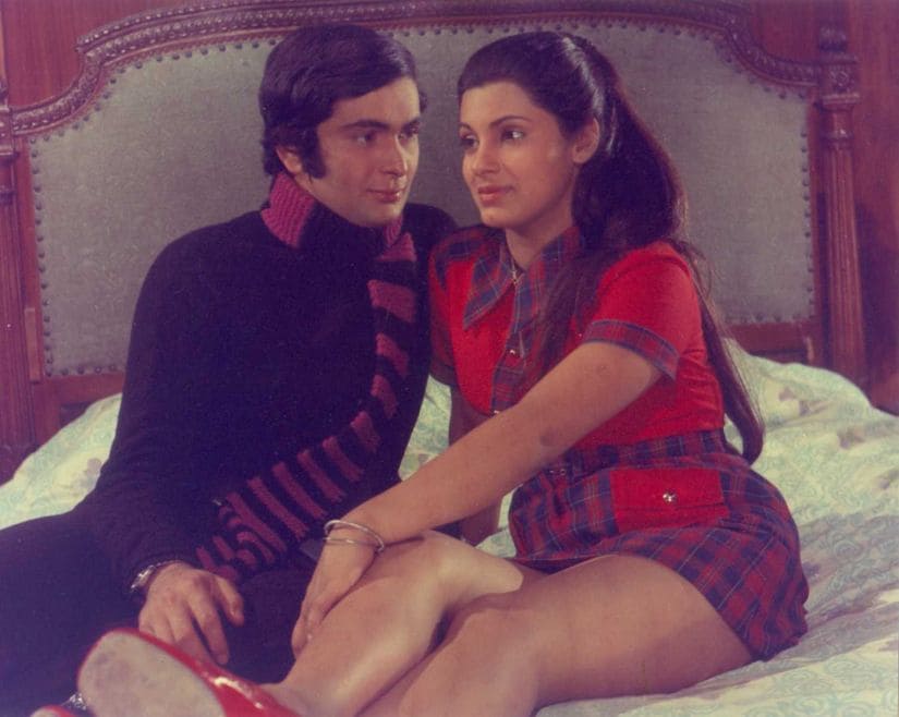 फिल्म 'बॉबी' के एक सीन में इंडिया दो हार्टथ्रॉब्स ऋषि कपूर और डिंपल कपाड़िया. फिल्म 'बॉबी' के एक सीन में इंडिया दो हार्टथ्रॉब्स ऋषि कपूर और डिंपल कपाड़िया.