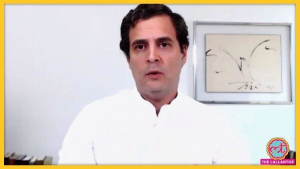 राहुल गांधी इससे पहले भी वीडियो कॉन्फ्रेंसिंग के ज़रिए पत्रकारों से बात कर चुके हैं. फोटो: PTI राहुल गांधी इससे पहले भी वीडियो कॉन्फ्रेंसिंग के ज़रिए पत्रकारों से बात कर चुके हैं. फोटो: PTI