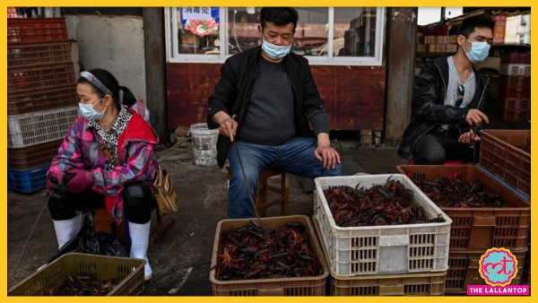 वुहान सीफ़ूड मार्केट (फोटो: एपी) Wuhan Seafood Market