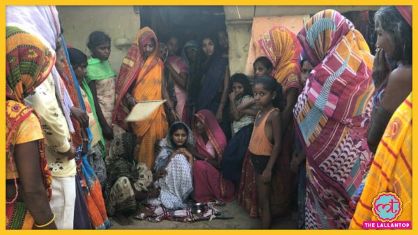 नेपाली गार्ड की गोली से मारे गए विकास की विधवा पत्नी (फोटो: इंडिया टुडे) 1
