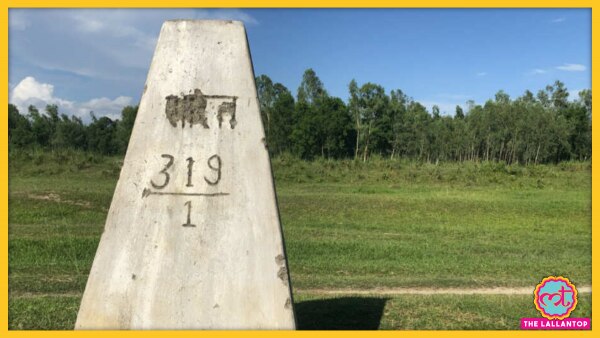 पिलर संख्या 319, इसी के पास शुक्रवार को गोली चली थी. (फोटो: इंडिया टुडे) 3