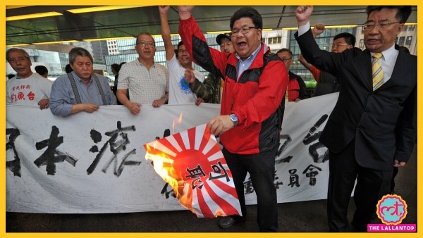 2012 में जापान सरकार के खिलाफ़ चीन में ख़ूब हंगामा हुआ. (फोटो: एएफपी) Anti Japan Protests 2012