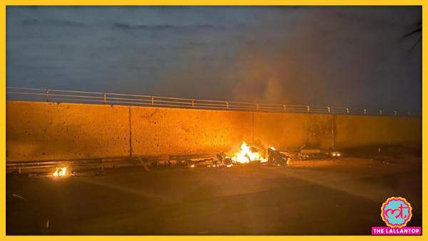 बगदाद इंटरनैशनल एयरपोर्ट के बाहर अमेरिकी एयरस्ट्राइक में मारे गए जनरल क़ासिम सुलेमानी. (फोटो: एएफपी) Baghdad Incident Qassem Soleimani