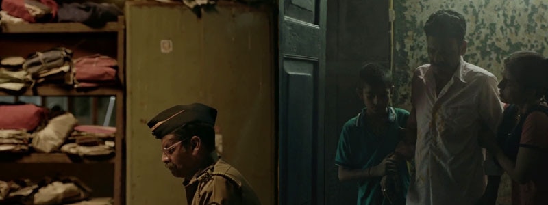भोंसले. ड्यूटी / घर. सीता और लालू की देखभाल. (फोटोः सोनी लिव) Manoj Bajpayee Ipshita Chakraborty Singh Virat Vaibhav In Bhonsle Movie The Lallantop Review