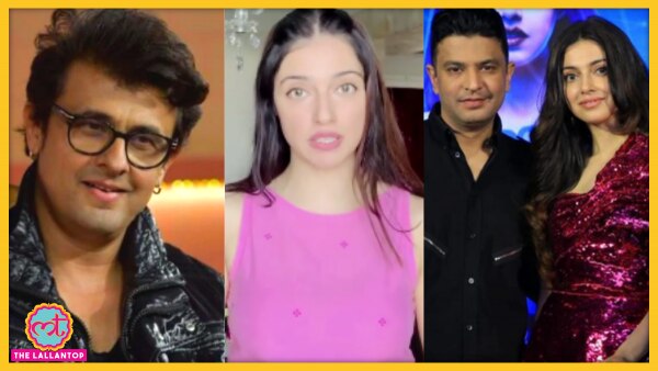 सोनू निगम, दिव्या खोसला कुमार और भूषण कुमार. Sonu Nigam Divya Khosla Kumar And Bhushan Kumar