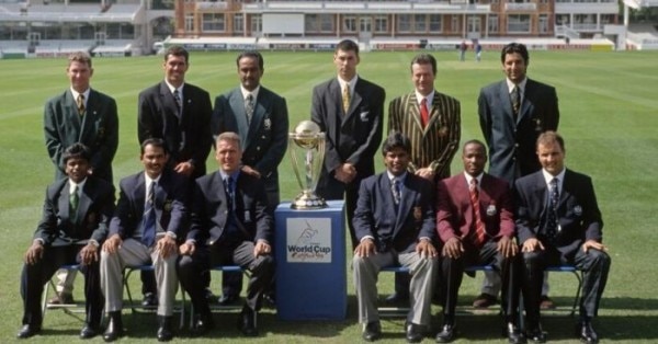 1999 विश्वकप टूर्नामेंट में सभी टीमों के कप्तान. World Cup 1999