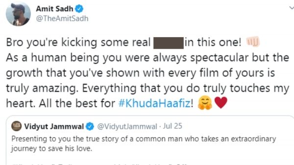 अमित साध का ट्वीट. Amit Sadh Tweet