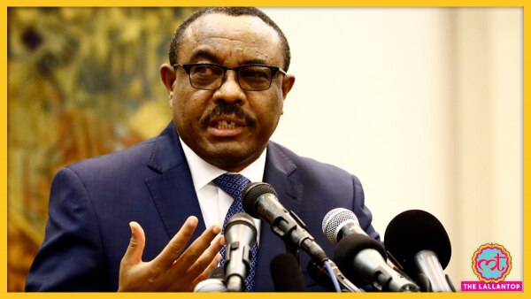इथियोपिया के पूर्व प्रधानमंत्री हेलेमारियम देसालेगन (फोटो: एएफपी) Hailemariam Desalegn
