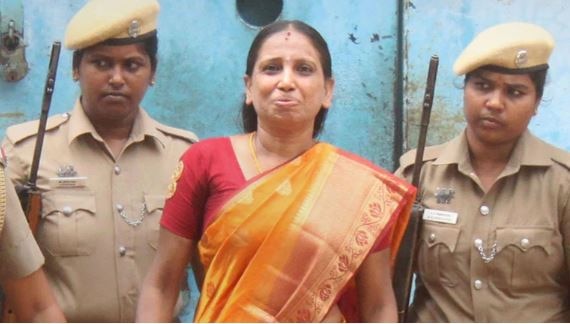 नलिनी हाल में ही अपने परोल की मांग को लेकर ख़बरों में आई थी. (तस्वीर: PTI) Nalini Pti