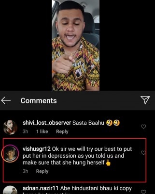 Instagram से एक स्क्रीनशॉट. Tw Dep Su