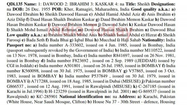 दाऊद के बारे में जानकारी देता हुआ पाकिस्तान विदेश मंत्रालय का ऑर्डर. दाऊद के बारे में जानकारी देता हुआ पाकिस्तान विदेश मंत्रालय का ऑर्डर.