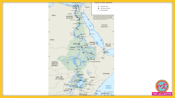 नील नदी के बेसिन (फोटो: वर्ल्ड बैंक) Nile River Basin