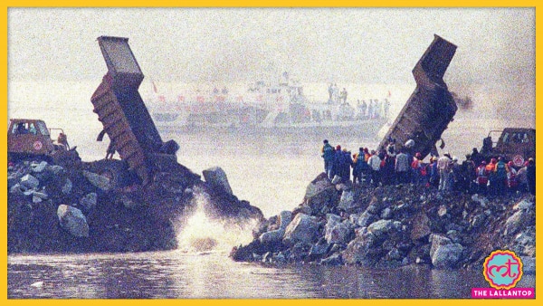 थ्री गॉजेस डैम का निर्माण 1994 में शुरू हुआ था. (फोटो: एएफपी ) Three Gorges Dam 1996
