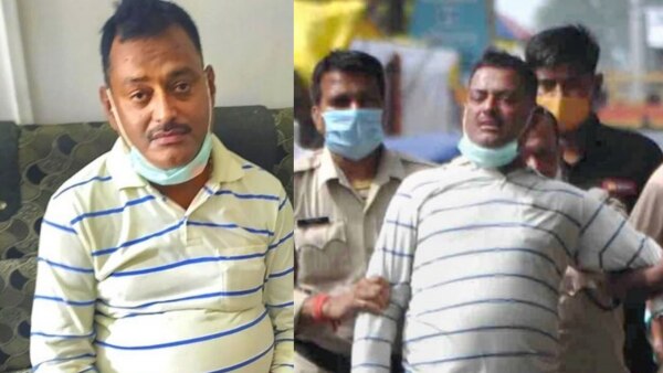 10 जुलाई को विकास दुबे को कानपुर के भौंती क्षेत्र में कथित पुलिस एनकाउंटर में मारा गया था. वो बिकरू हत्याकांड का मुख्य आरोपी भी था, जिसमें 8 पुलिसकर्मी शहीद हुए थे. फोटो: India Today Up Crime 8