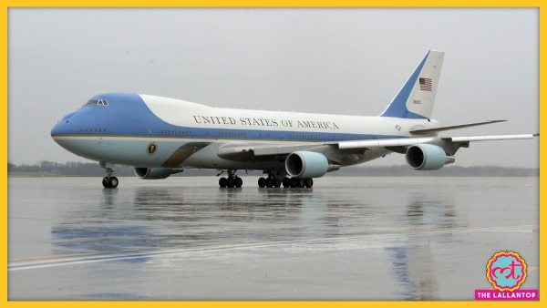 एयरफोर्स वन अमेरिकी राष्ट्रपति का आधिकारिक विमान है. (एपी) Air Force One