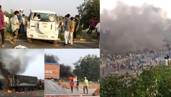 तीन दिन से जारी हिंसा के चलते राजस्थान के कई इलाकों में धारा 144 लागू है. फोटो: The Lallantop तीन दिन से जारी हिंसा के चलते राजस्थान के कई इलाकों में धारा 144 लागू है. फोटो: The Lallantop