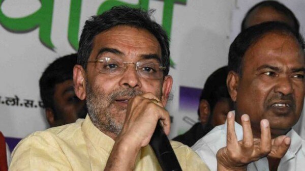 उपेंद्र कुशवाहा नए गठबंधन के नेता और सीएम उम्मीदवार होंगे. Rashtriya Lok Samata Party Rlsp President Upendra Kushwaha Speaks To Media At The Party Office In Patna Bihar On November 09 2018 Image Pti 770x433