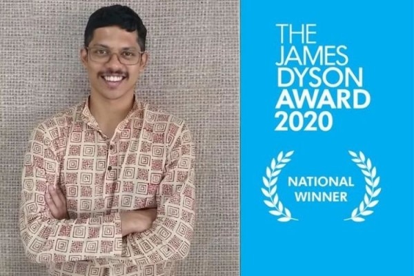 भारत में इस साल जेम्स डायसन अवॉर्ड शशांक को मिला है भारत में इस साल जेम्स डायसन अवॉर्ड शशांक को मिला है