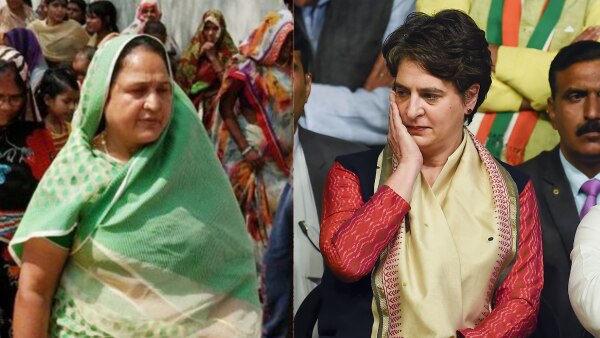 अलका राय और प्रियंका गांधी. अलका ने मुख्तार अंसारी के मुद्दे को लेकर प्रियंका को लेटर लिखा है. (फोटो- फेसबुक/PTI) Alka Rai Priyanka Gandhi