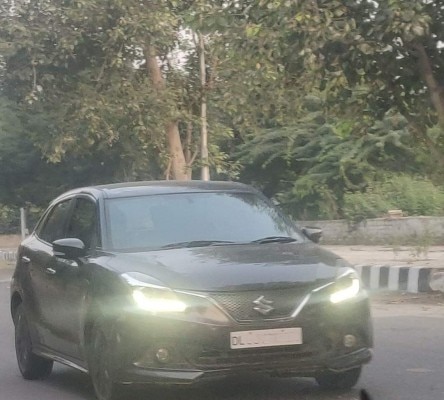 आरोपी पुनीत ग्रेवाल की गाड़ी. (तस्वीर: अरविन्द ओझा/आज तक) Baleno
