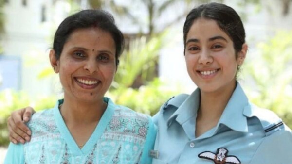 Gunjan Saxena Real And Film