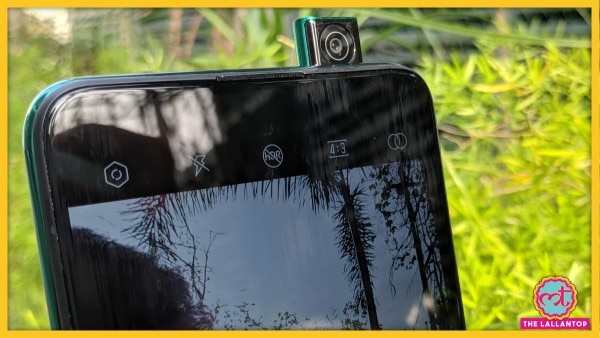 LCD पैनल वाला Infinix S5 Pro स्मार्टफ़ोन (फ़ोटो: The Lallantop/ Mohammad Faisal) Infinix S5 Pro