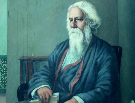 रवींद्रनाथ टैगोर ने बंगाल को विभाजित करने के ब्रिटिश सरकार के फैसले पर एक विरोध प्रदर्शन का नेतृत्व किया. रवींद्रनाथ टैगोर ने बंगाल को विभाजित करने के ब्रिटिश सरकार के फैसले पर एक विरोध प्रदर्शन का नेतृत्व किया.