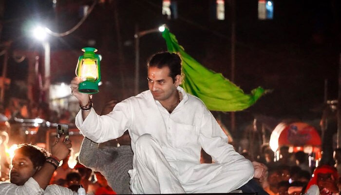 फोटो तेज प्रताप के फेसबुक अकाउंट से साभार Tej Pratap Yadav