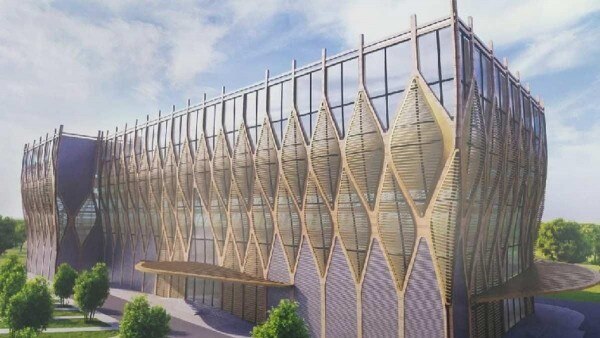 ट्रस्ट ने इसका डिजाइन और तस्वीरें जारी कीं. फोटो- indo islamic cultural foundation trust Ayodhya 1