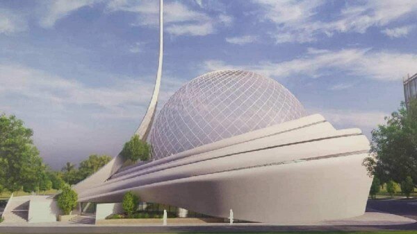 कुछ ऐसी दिखेगी मस्जिद. फोटो- indo islamic cultural foundation trust Ayodhya 2