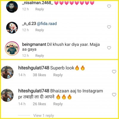 पूरे कमेंट सेक्शन में लगभग ऐसे ही कमेंट्स हैं. फोटो - इंस्टाग्राम 