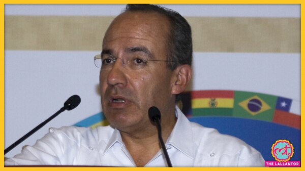 मैक्सिको पूर्व राष्ट्रपति फेलिपे कालडेरॉन. (एएफपी) Felipe Calderón
