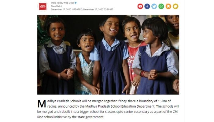 इंडिया टुडे की रिपोर्ट India Today Report