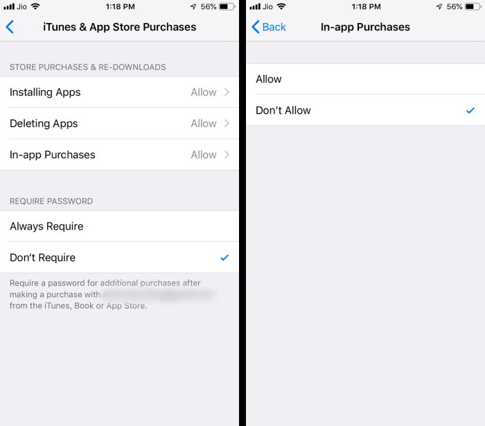 आप पेड ऐप और गेम के इंस्टॉल पर पासवर्ड लॉक लगा सकते हैं. Iphone 2