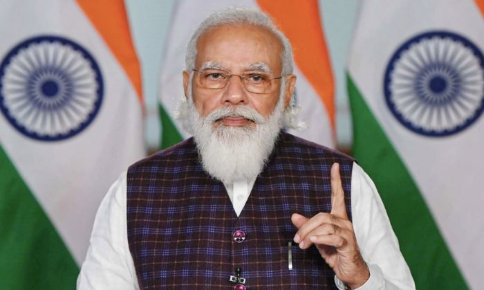 IMC को संबोधित करते PM नरेंद्र मोदी. (तस्वीर: PTI) IMC को संबोधित करते PM नरेंद्र मोदी. (तस्वीर: PTI)