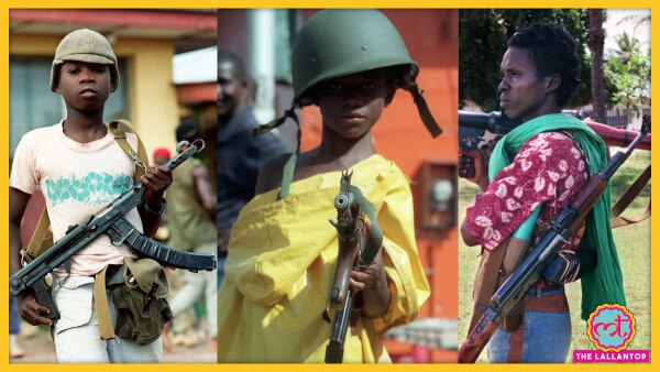 लाइबेरियन सिविल वॉर और चाइल्ड सोल्ज़र्स. (एएफपी) Liberia Civil War